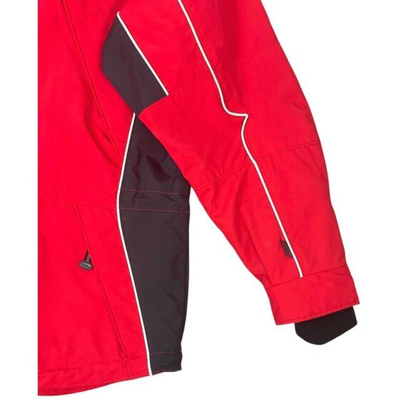Obermeyer Dynamic Shell Jacket Red Women’s 10 Waterproof Windproof Outdoors Ski - Picture 8 of 16